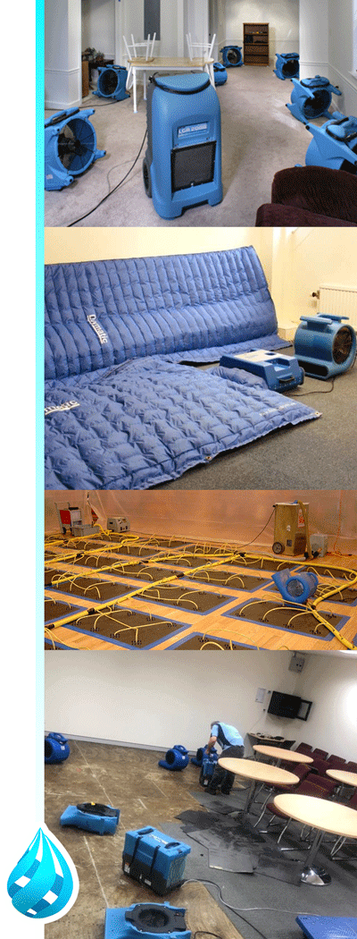 Carpet Water Damage Restoration and Drying