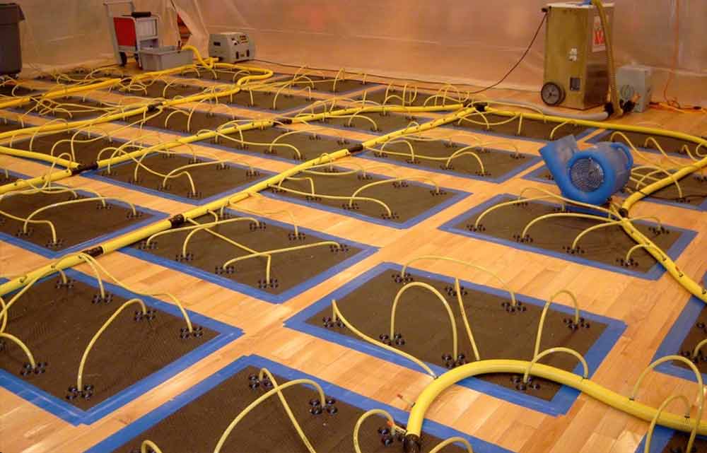 Flooded Timber Floor Drying and Restoration